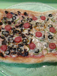 Una foto de Pizza de hojaldre