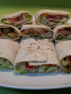 Una foto de Surtido de wraps
