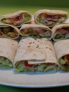 Una foto de Surtido de wraps