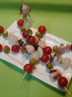 Una foto de Mini brochetas