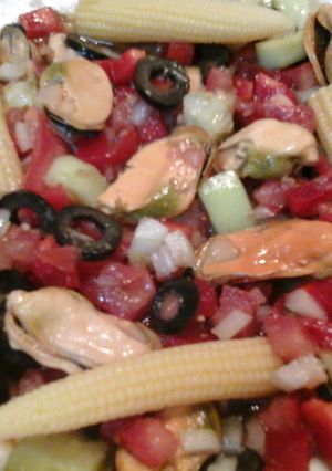 Una foto de Mejillones aliñados 