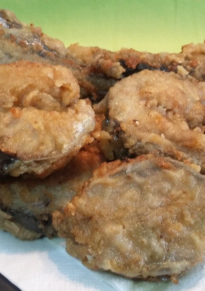 Una foto de Caballas en adobo