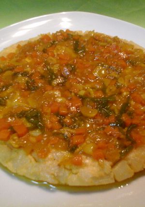 Una foto de Tortilla al whisky 