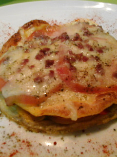 Una foto de Pizza tortilla al grill