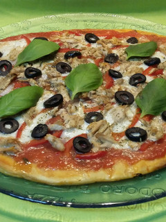 Una foto de Pizza artesana de melva