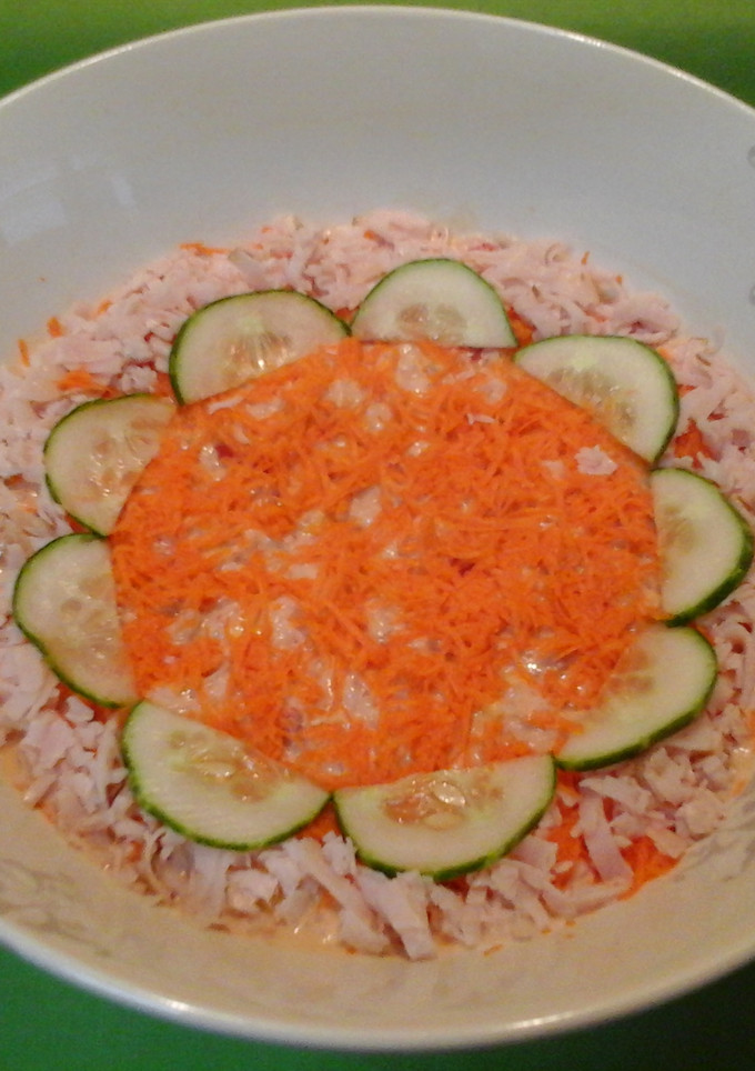 Una foto de Arroz thai con verduritas y pechuga de pavo