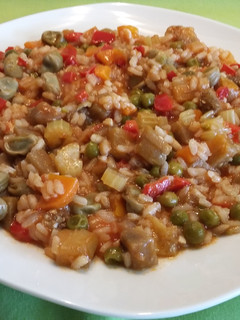 Una foto de Arroz campesino