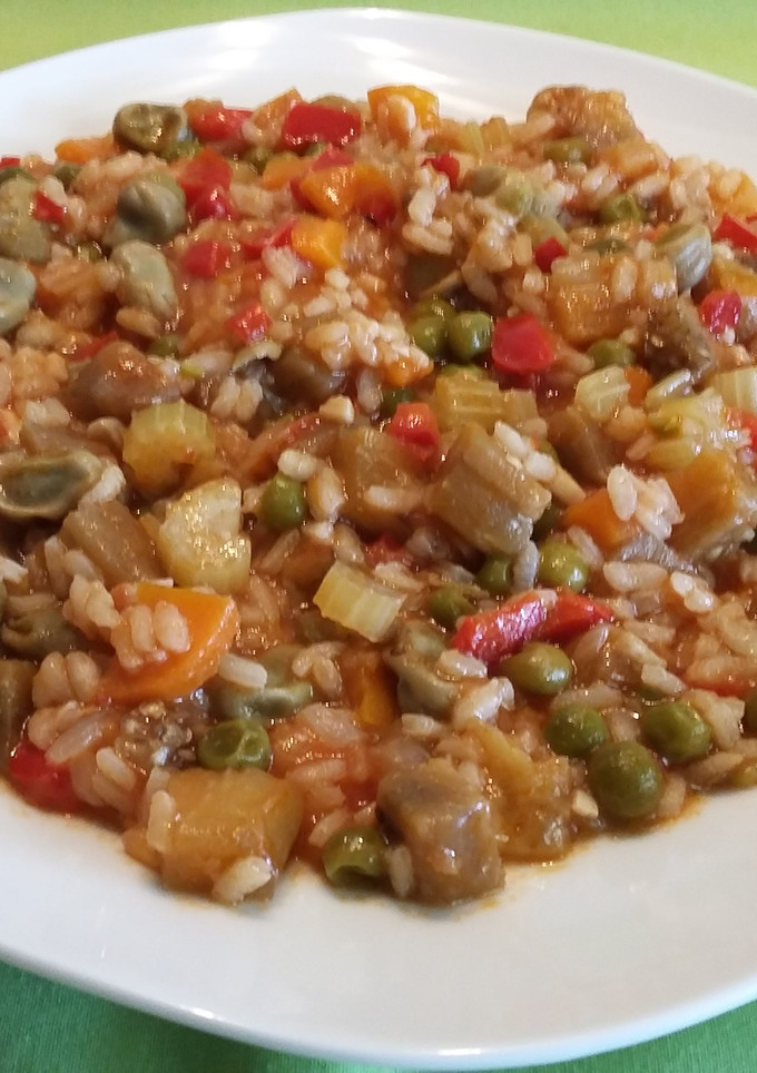 Una foto de Arroz campesino 