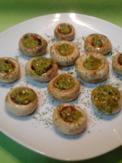 Foto principal de Champiñones al pesto