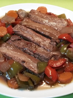 Una foto de Costillas agridulces