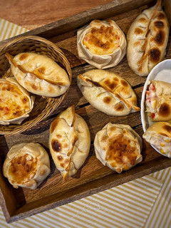 Una foto de Empanadas de elote (humita)