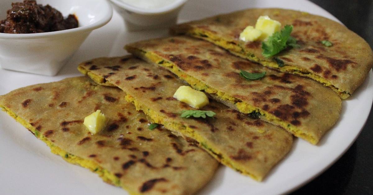Moong Dal Paratha Recipe by Madhuri's Kitchen - Cookpad India