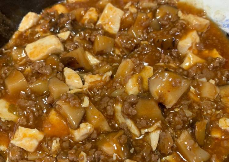 Recipe of Super Quick Simple Mapo Tofu