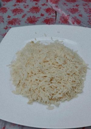 صورة لوصفة أرز على بخار