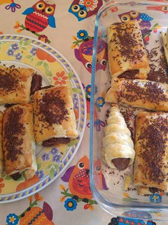 Una foto de Napolitanas de chocolate
