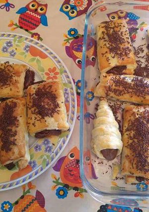 Una foto de Napolitanas de chocolate