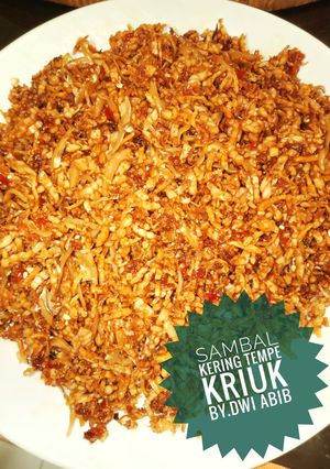 Foto resep Sambal Kering Tempe Kriuk / Sambal Tempe Kriuk