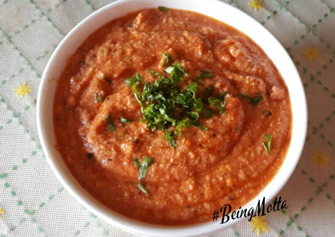 Crushed Paneer Makhani