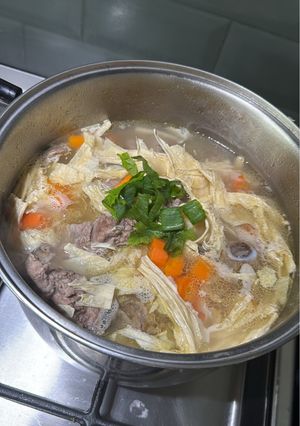 Foto resep Sup paikut kembang tahu
