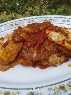 Foto resep Balado Telur Ceplok