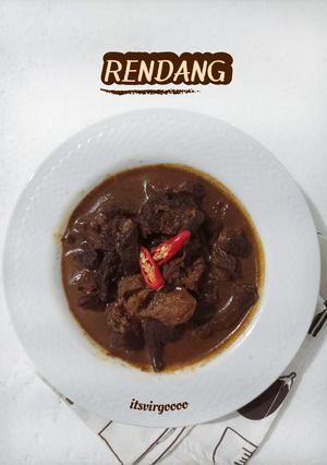Foto resep #837. rendang daging