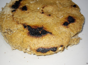 Una foto de Pan integral y de avena al sartén
