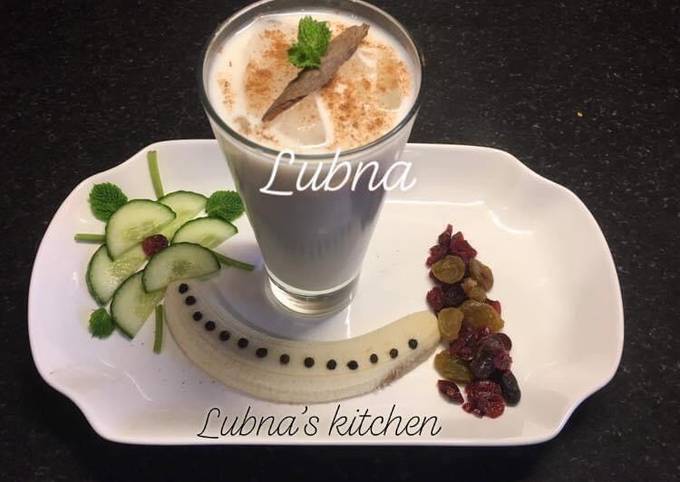 Steps to Prepare Speedy Date Horchata: (Chawal ke pani ka drink)