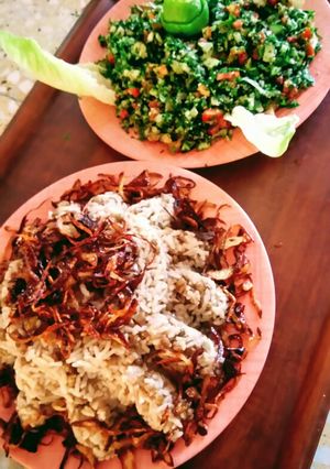 صورة لوصفة مجدرة الرز