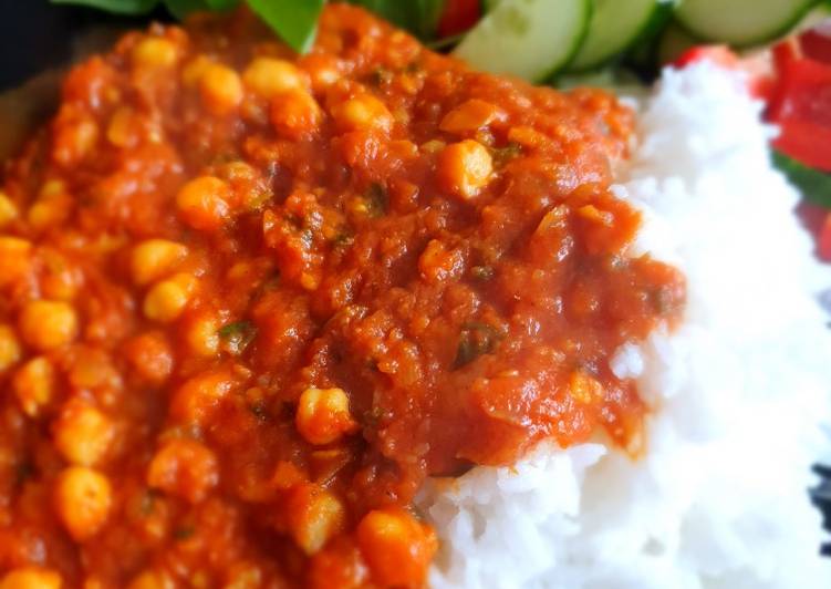 Step-by-Step Guide to Make Super Quick Homemade Chana masala (vegan)