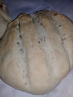Una foto de Pan casero con chicharrón ❤