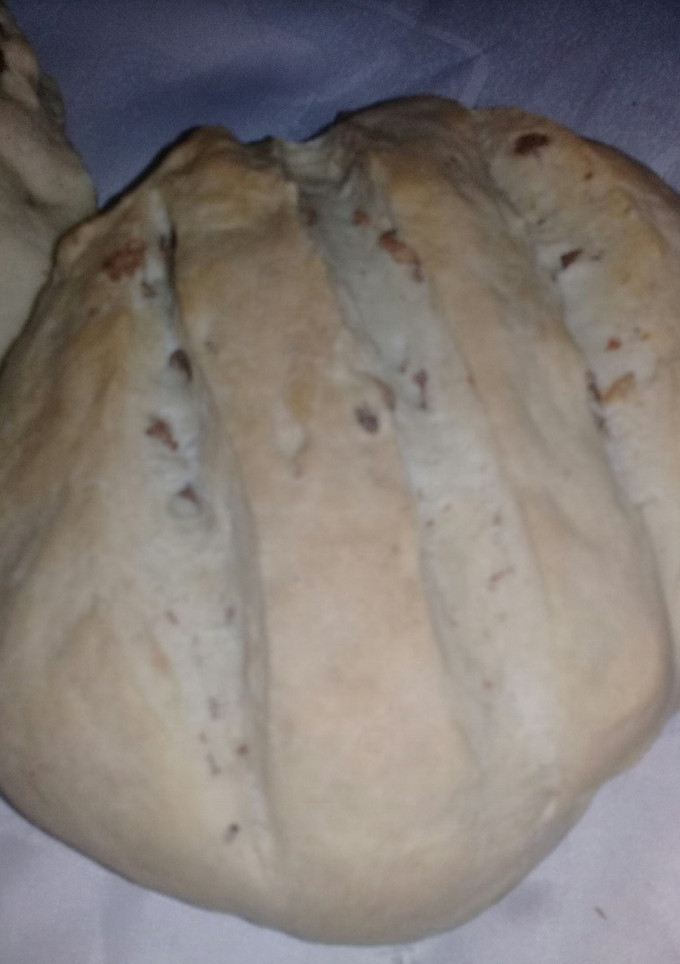 Una foto de Pan casero con chicharrón ❤