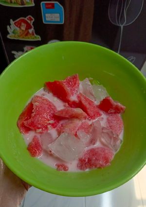 Foto resep Sop buah semangka