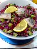 Salată de hering cu rodii