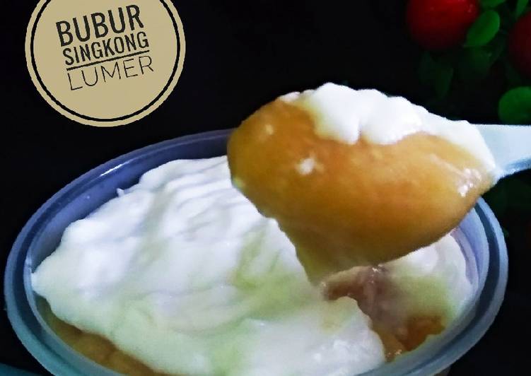 Bubur singkong lumer