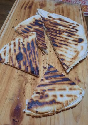 Una foto de Insustituible la planchita para la tortilla santiagueña