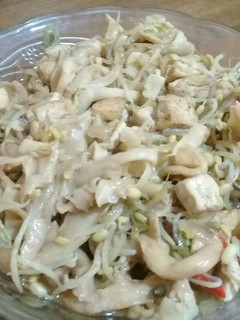 Foto resep Tumis Jamur, Toge dan Tahu dadu
