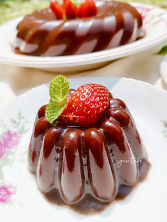 Foto resep Puding coklat, nyoklat banget!