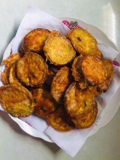 Hình của món Cà tím chiên giòn.