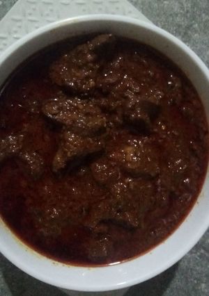 A picture of Ox kidneys.
