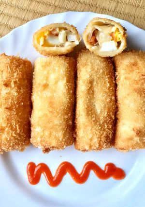 Foto resep Risol Mayo Dobel Protein