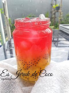 Foto resep #221. Es Jeruk Nata de Coco