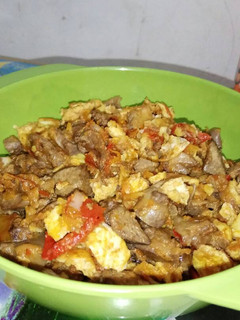 Foto resep Sambal goreng ati ampela dan telur dadar non msg