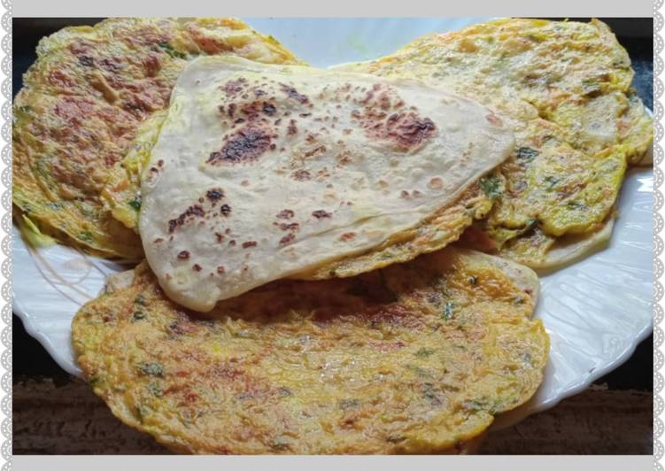 How to Prepare Homemade Simple Egg Paratha