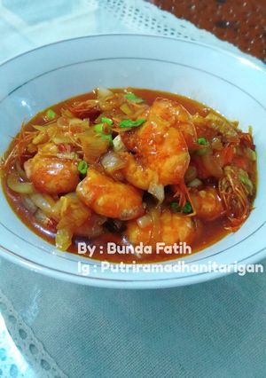 Foto resep Udang saus padang