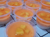 Puding Susu Lapis Mangga