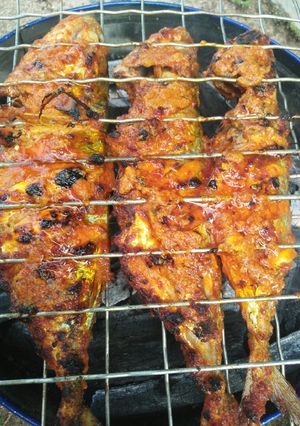 Foto resep Ikan bakar bumbu padang