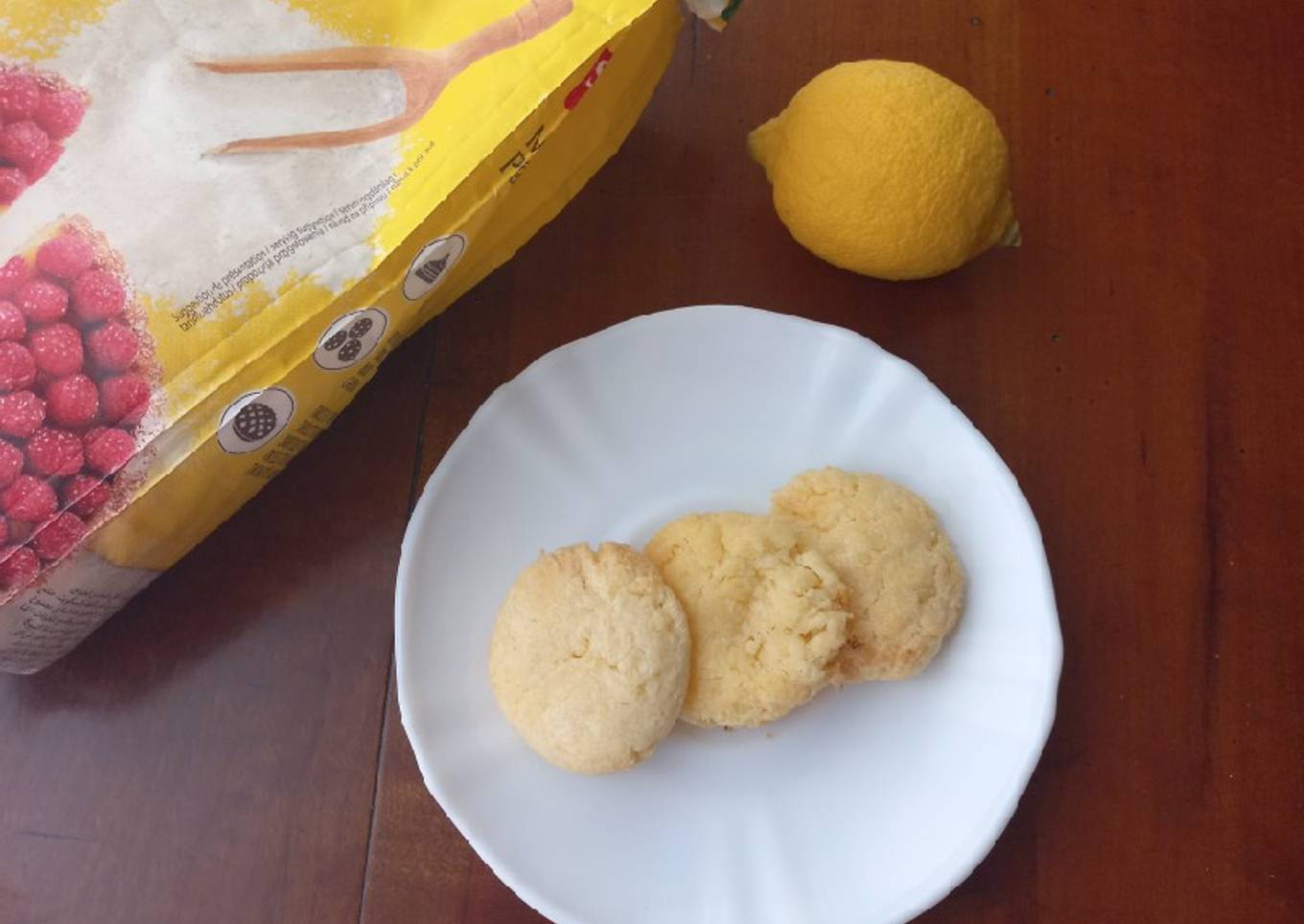 Crinkles au citron 🍋 (sans gluten)