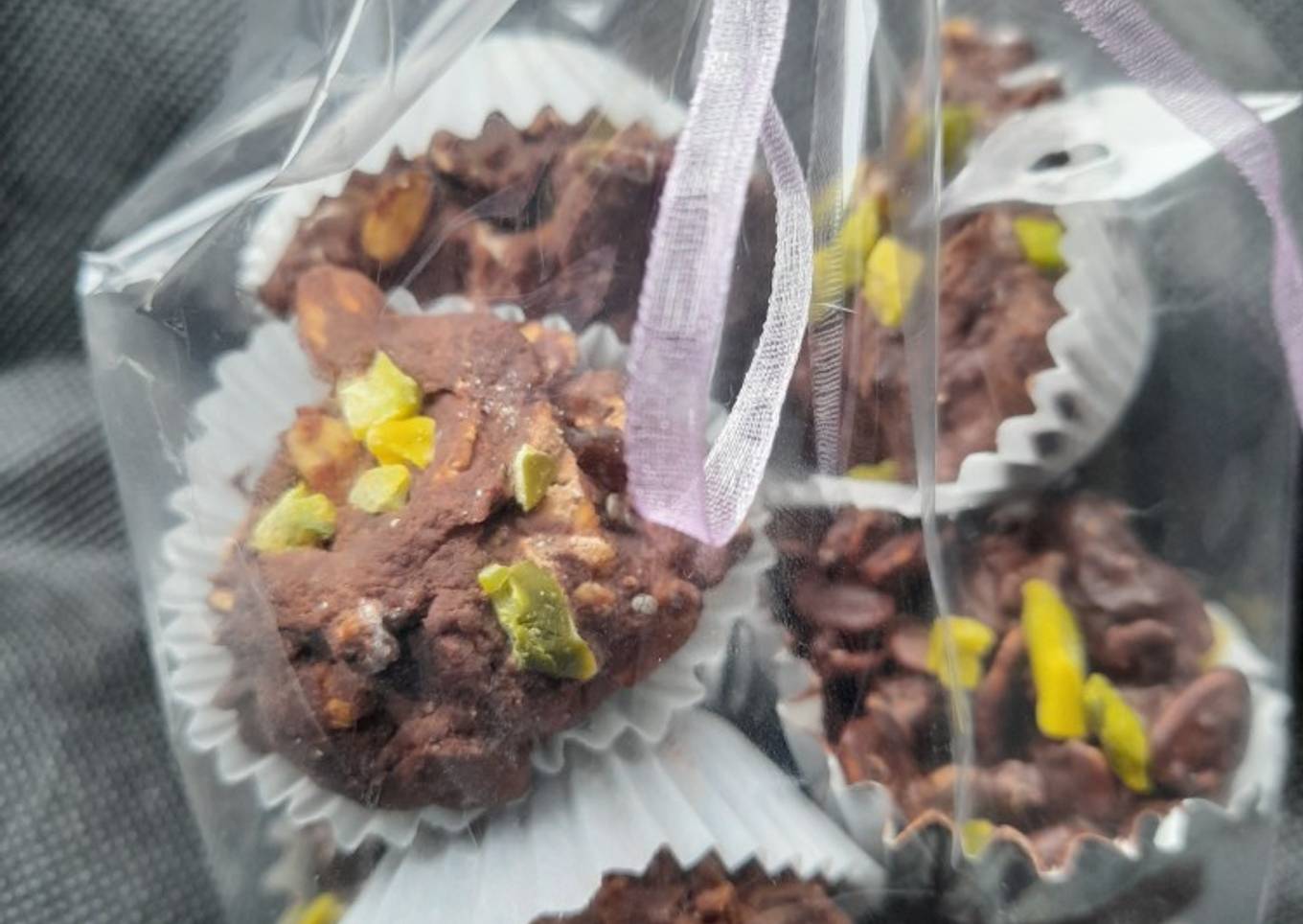 Easy healthy crunchy chocolat bites