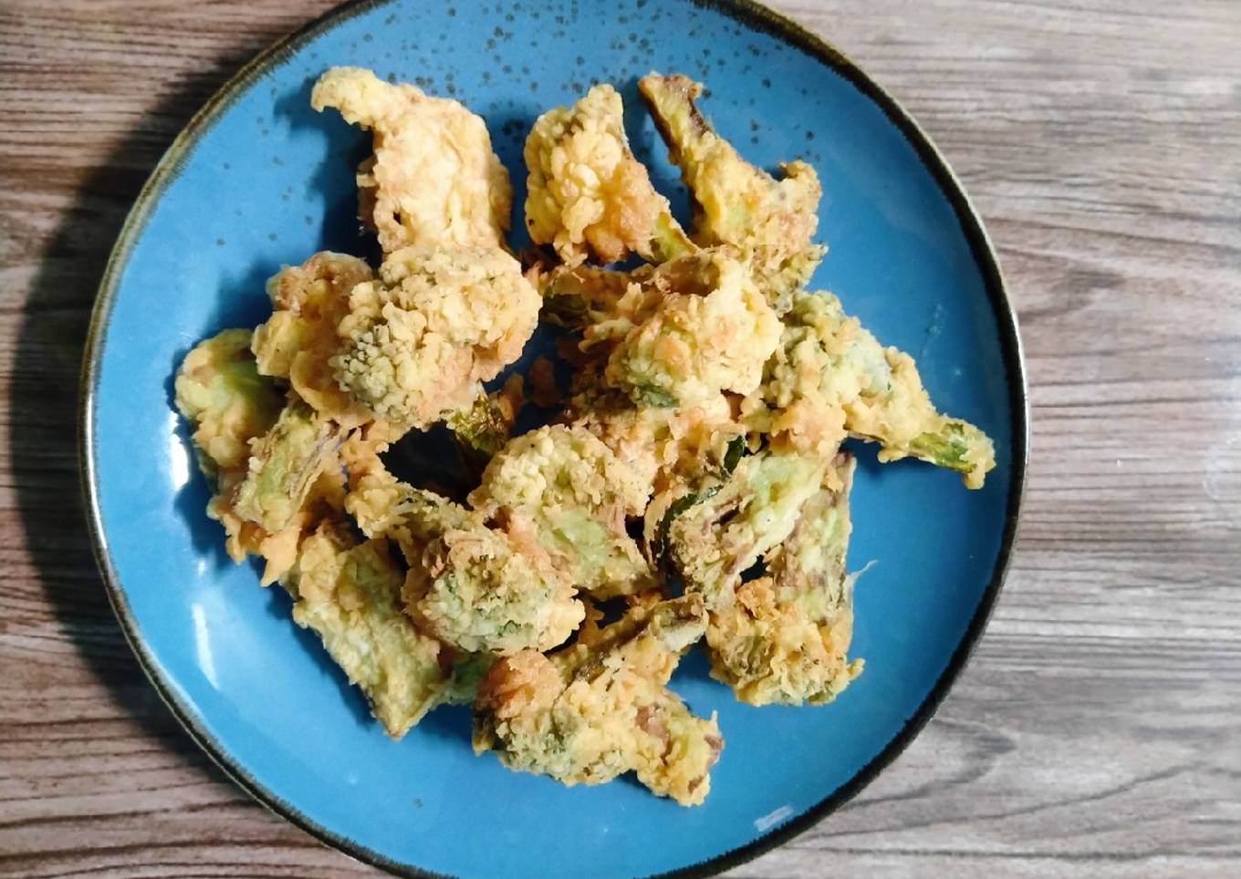 28.Brokoli goreng crispy