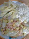 Filete de Pollo a la Hawaiana (Historia de Naupaka y Kaui)
